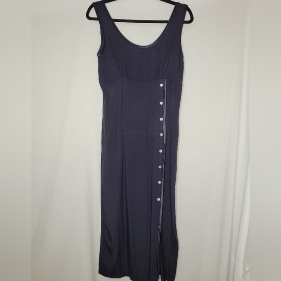 Just Choon California Vintage 2 Piece Sleeveless Dress Cropped Jacket - Size 7 - Picture 2 of 10